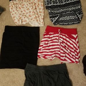 6 mini skirts